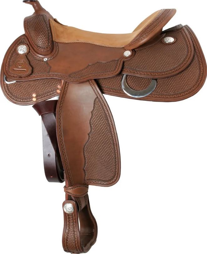 Triple W Platinum Butterfly Saddle - Image 3