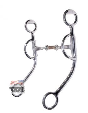 Shank Snaffle with Cricket 12,7 cm