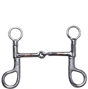 Kankikuolain lyhyet vipuvarret Snaffle Trainingsbit with Short Shank 12,7 cm
