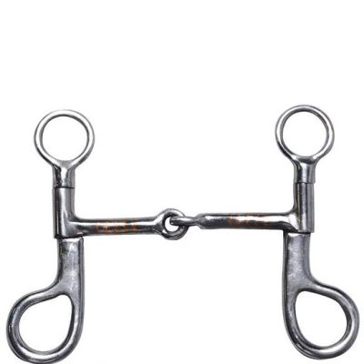 Kankikuolain lyhyet vipuvarret Snaffle Trainingsbit with Short Shank 12,7 cm