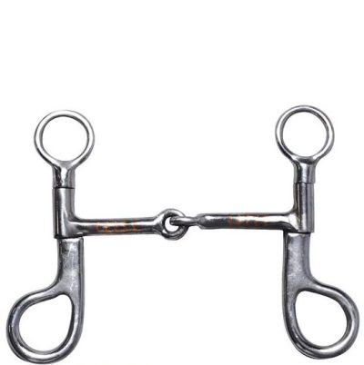 Kankikuolain lyhyet vipuvarret Snaffle Trainingsbit with Short Shank 12,7 cm