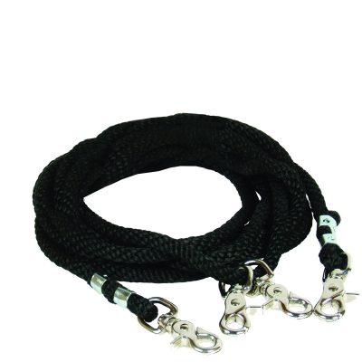 Apuohjat PC Poly Rope Draw Reins