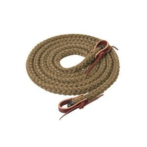 Nylon umpiohjat Silvertip Hollow Braid Trail Reins 10'