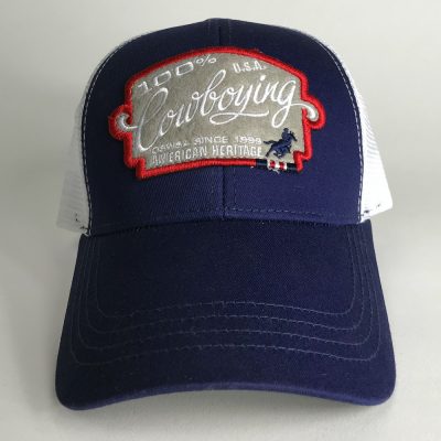Cap OSWSA 100% Cowboying Blue lippalakki