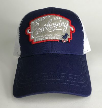 Cap OSWSA 100% Cowboying Blue lippalakki