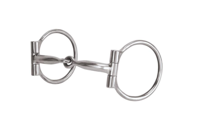Snaffle Bit Offset Dee Bit Weaver nivelkuolain 5" 12,7 cm