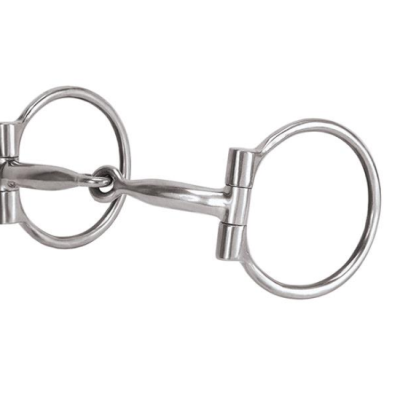 Snaffle Bit Offset Dee Bit Weaver nivelkuolain 5" 12,7 cm