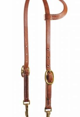 Yhden korvan suitset pikalukoilla PC Snap Cheek One Ear Headstall