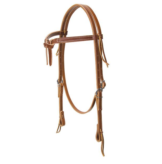 Suitset Weaver Deluxe Latigo Leather Knotted