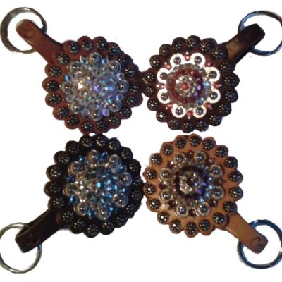 Avaimenperä Crystal Concho with Dots