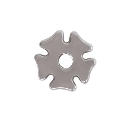 Rissa Rowel Stainless Steel Clover Leaf 7/8"