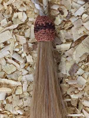 Hevosenjouhi tupsu 13 cm