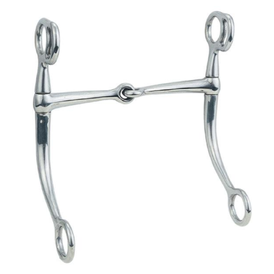 Kankikuolain yhdellä nivelellä Weaver Draft Bit, 6 1/2 Tom Thumb Snaffle