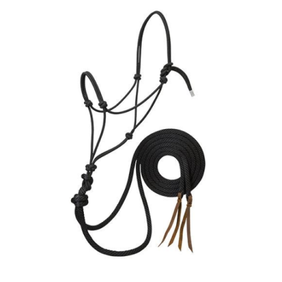 Naruriimusetti Weaver Silvertip Loping Rope Halter with Reins