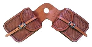 Satulanuppilaukku GVR Horn Bag, basket tooling