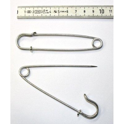 Numero-hakaneula 10 cm huopaan
