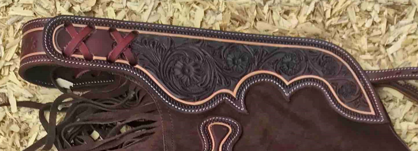 Chinks Cattleman's Brown Suede