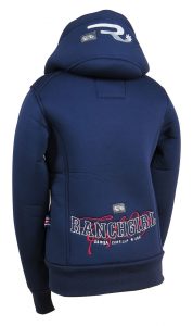 Ranch Girls Thermo Hooded Jacket Rachel Navy takki
