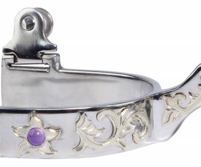 Kannukset PC Brittany Pozzi Silver Floral Spur