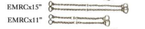 Rein Chains w/mid swivel