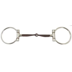 Snaffle Bit D-Ring nivelkuolain 12 cm