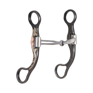 Classic Equine Snaffle Bit with Shanks Antique kankikuolain 12,7 cm