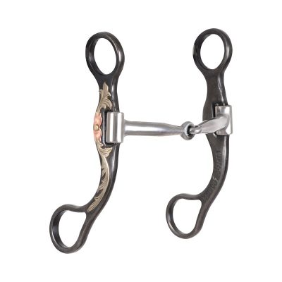 Classic Equine Snaffle Bit with Shanks Antique kankikuolain 12,7 cm
