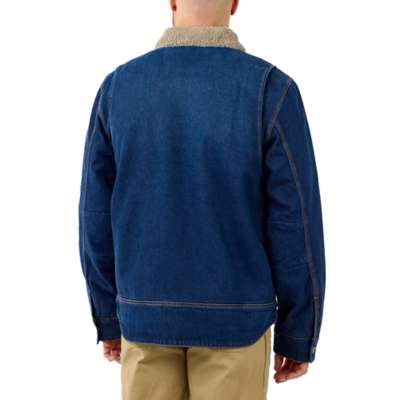 Carhartt Men's Denim Sherpa-Lined Jacket farkkutakki