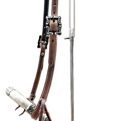 Kiinnityshihna & bosal Buckaroo Braiding