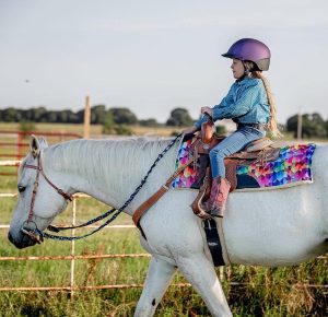 Satulapatja Weaver Kaleidoscope Saddle Pad Pony