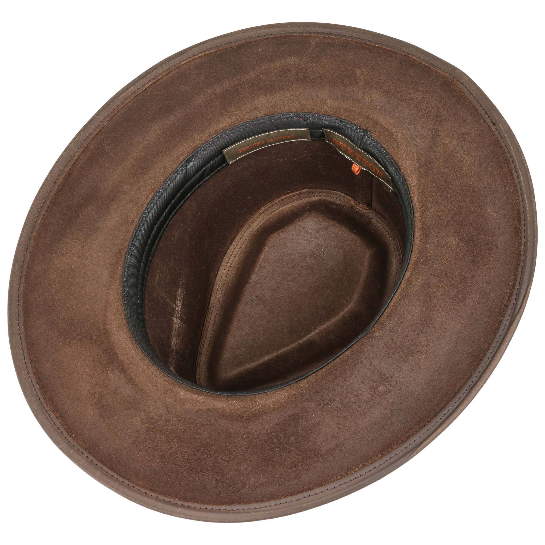 Nahkahattu Stetson Buffalo Leather Western Hat