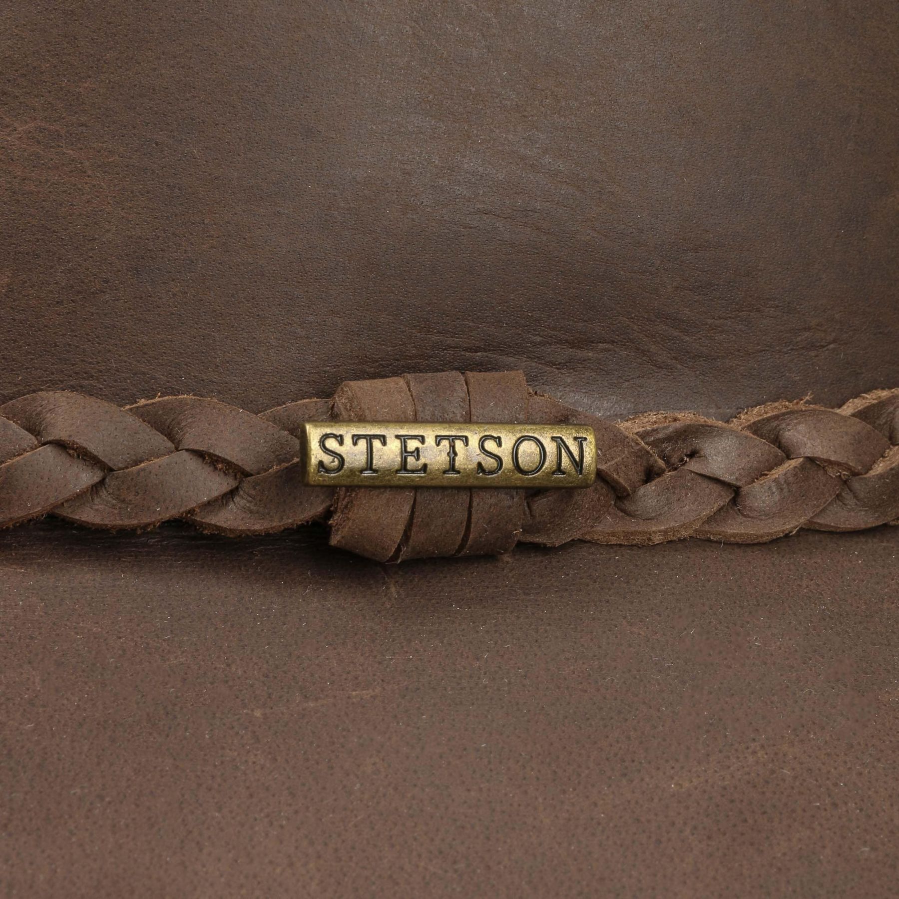 Nahkahattu Stetson Buffalo Leather Western Hat