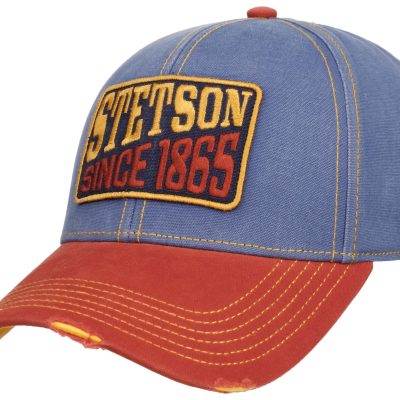 Cap Stetson Baseball Vintage Distressed Peak lippalakki