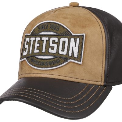 Cap Stetson TC Since 1865 Leather lippalakki