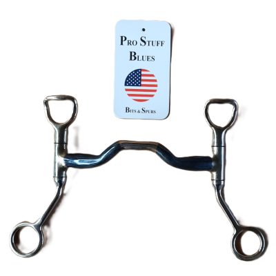 Low Port Bit Blue Stainless Steel 12,7 cm