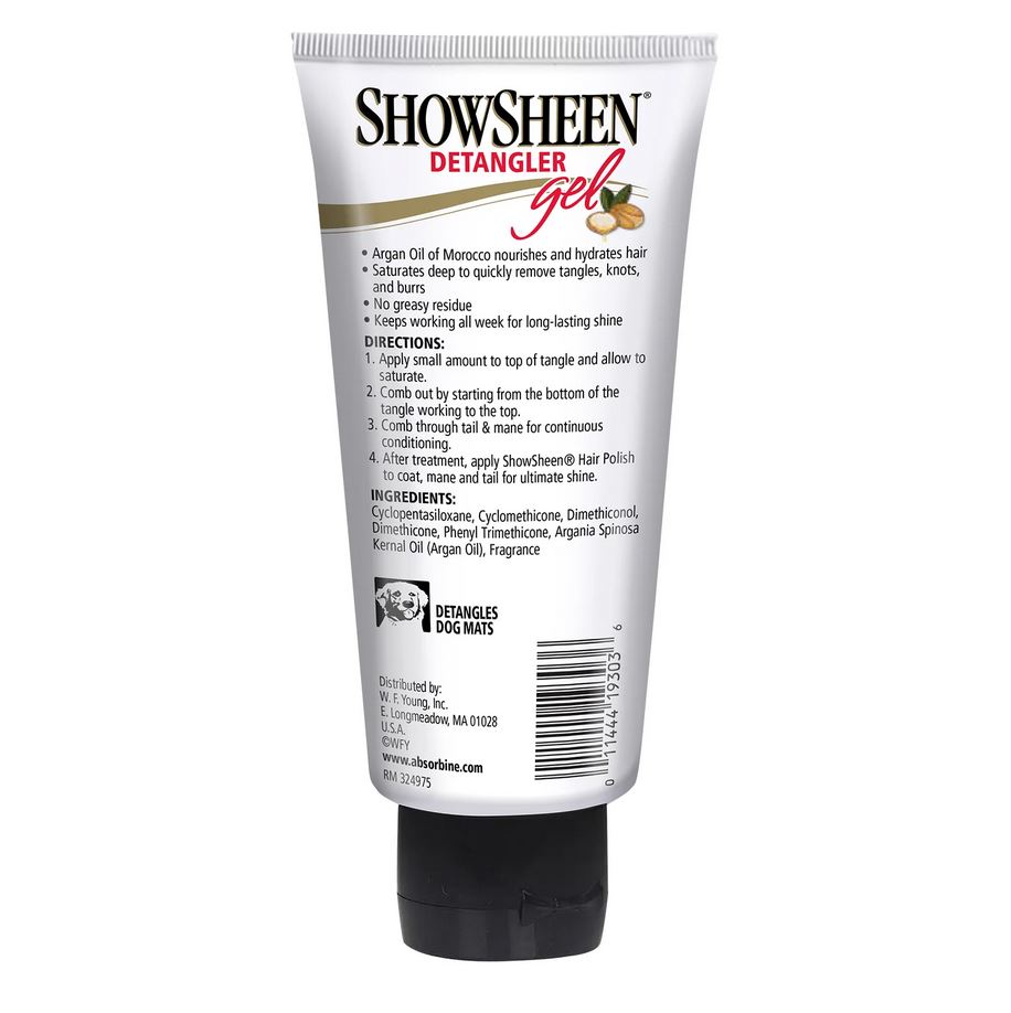 Absorbine ShowSheen Detangler Gel