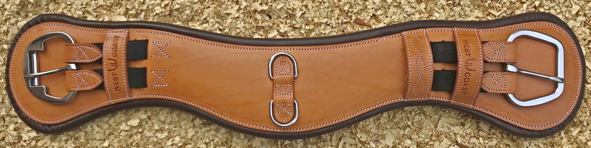 Satulavyö West Coast Leather Cinch Shoulder Release