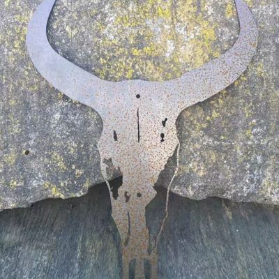 All That Western Longhorn Corten
