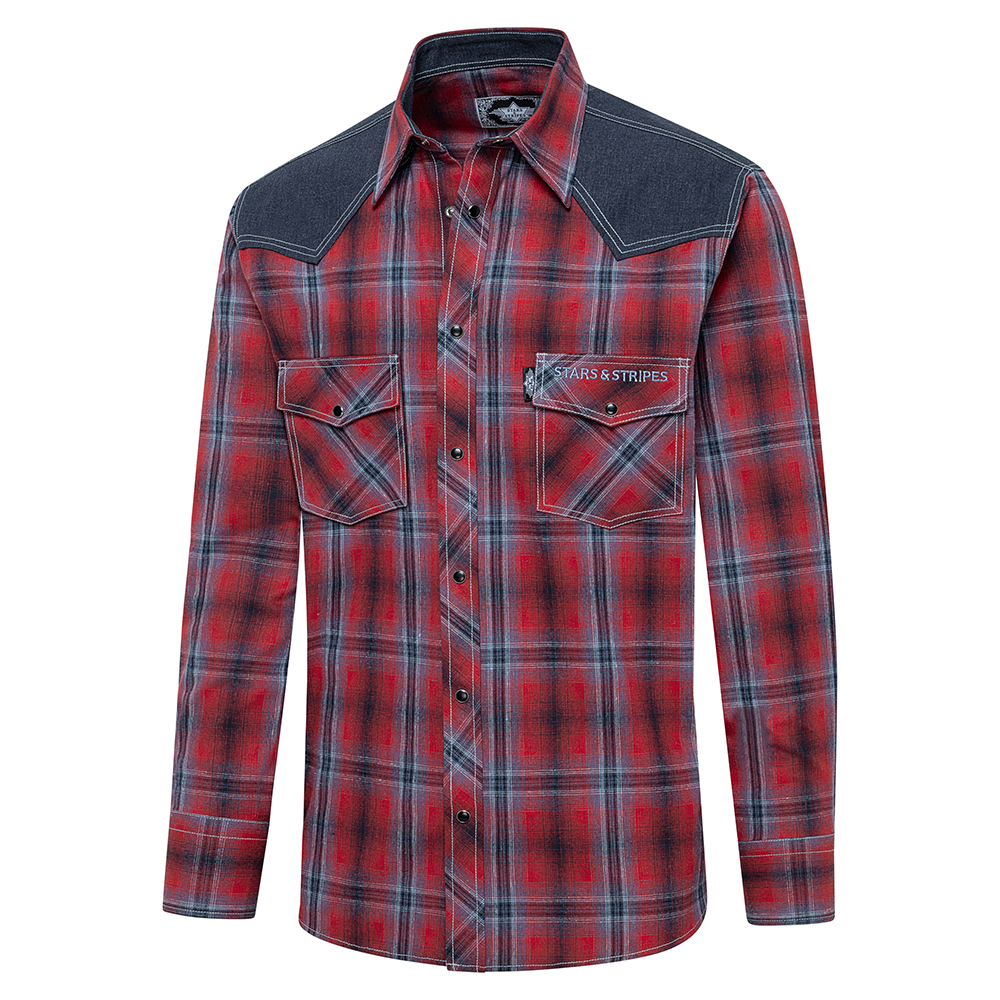 Stars & Stripes Westernpaita Men’s Hank Red