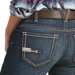 Farkut Ariat Women's Rebar DuraStretch Riveter Boot Cut Jean