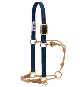 Riimu Weaver Horseman’s Halter sivurenkaalla