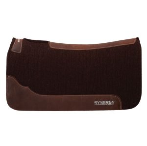 Weaver Synergy Contoured Steam Pressed 100% Merino Wool Felt Saddle Pad 3/4"