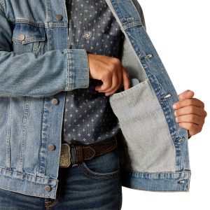 Ariat Men's Denim Trucker Jacket farkkutakki