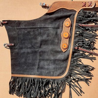 Chinks Cattleman’s Black Suede