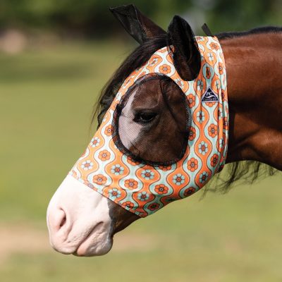 Hyönteismaski Professional’s Choice Comfort Fit Fly Mask New Flower