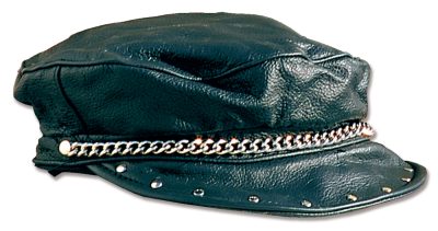 CaCap Stars & Stripes Black Leather lippalakki