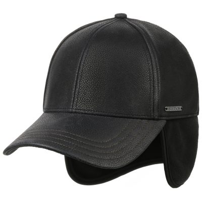 Cap Stetson Baseball Chevrette Cowhide w/Ear Flaps lippalakki korvaläpillä