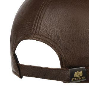 Cap Stetson TC Harris Tweed Leather lippalakki