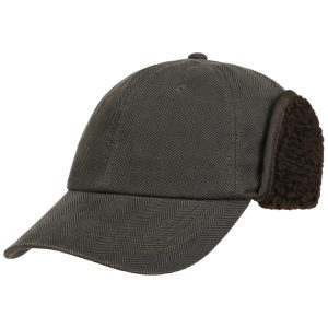 Cap Stetson Baseball Herringbone lippalakki korvaläpillä