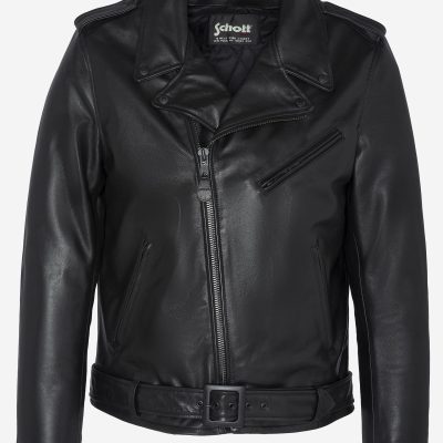 Schott NYC Perfecto® Jacket Full black, cowhide leather nahkatakki